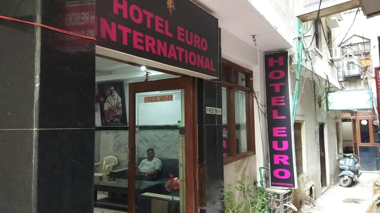 Hotel Euro International Yeni Delhi Dış mekan fotoğraf