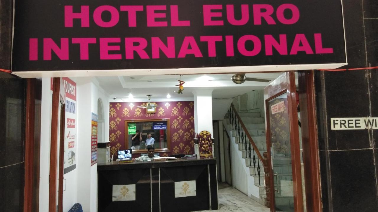 Hotel Euro International Yeni Delhi Dış mekan fotoğraf